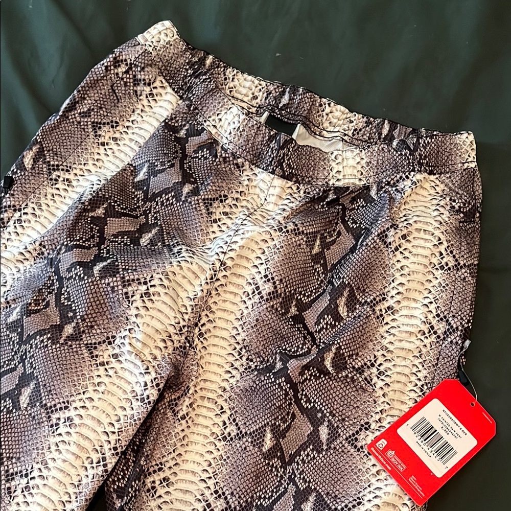 Snake Print Pants